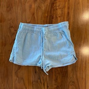 Express Chambray Drawstring Shorts